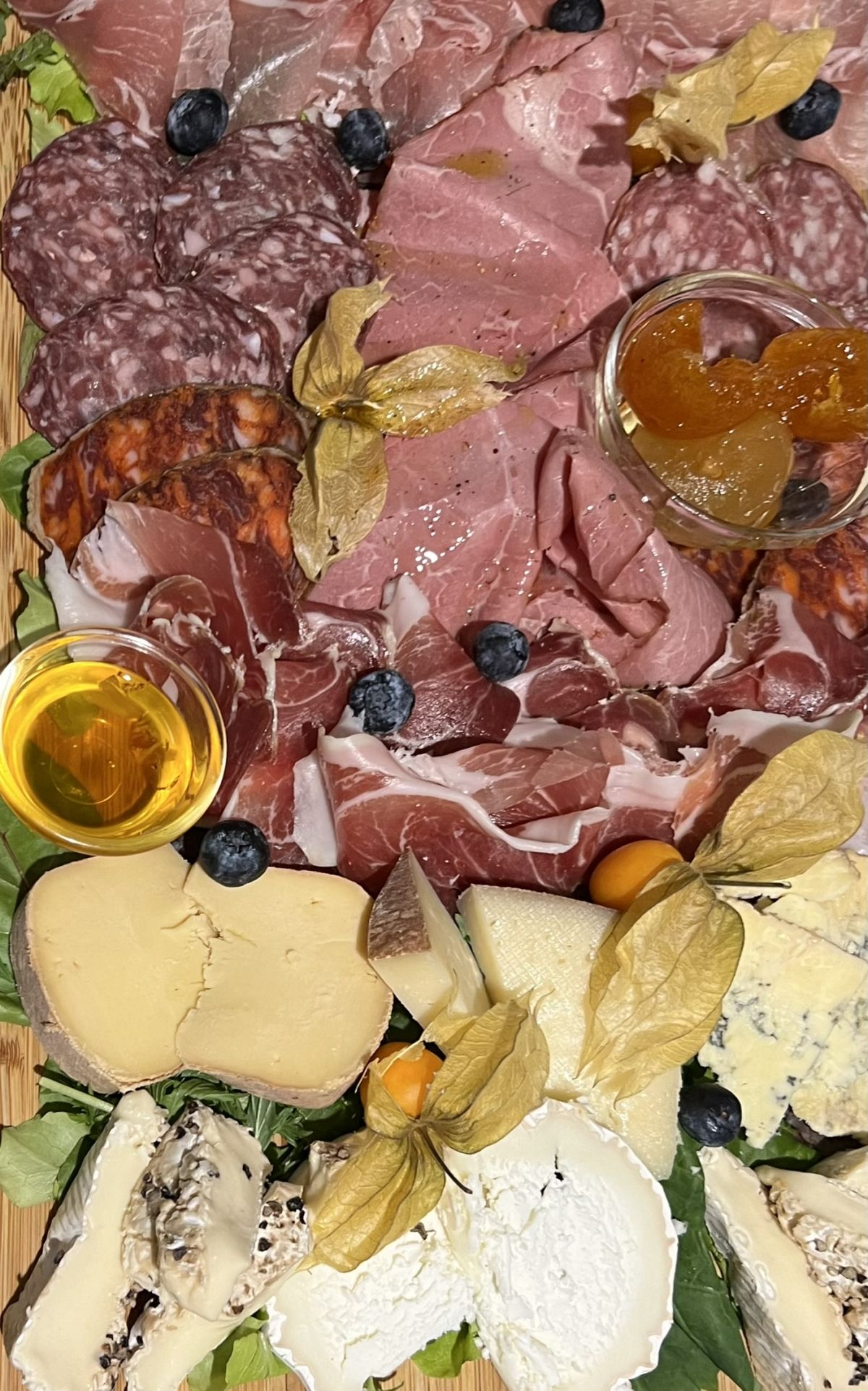 tagliere misto salumi e formaggi per due persone